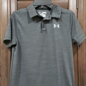 2 Under Armour boys polo